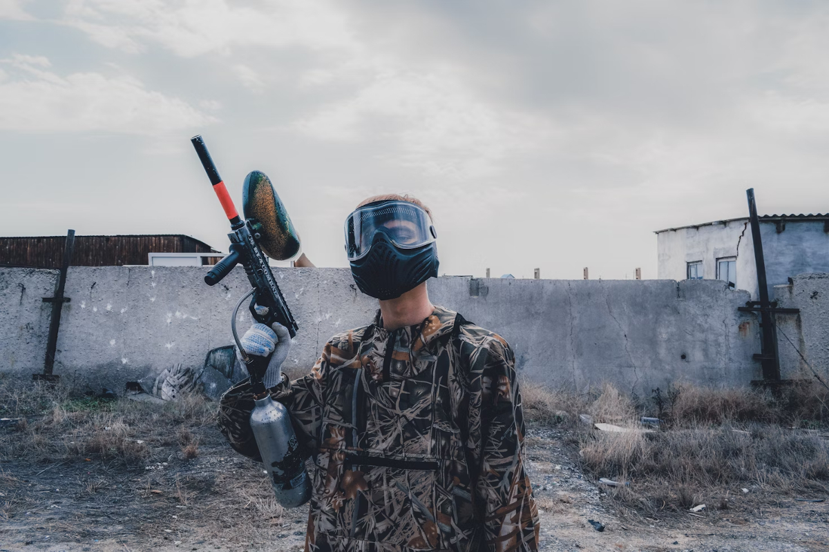 sécurité paintball