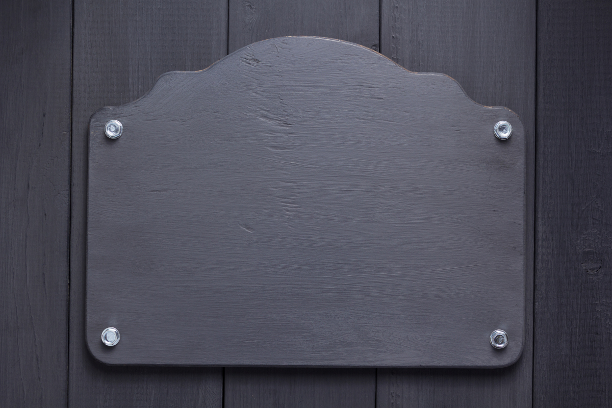 Plaque professionnelle