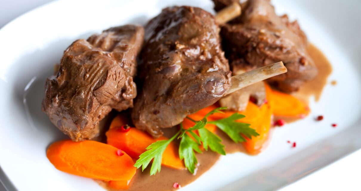 Wild boar stew