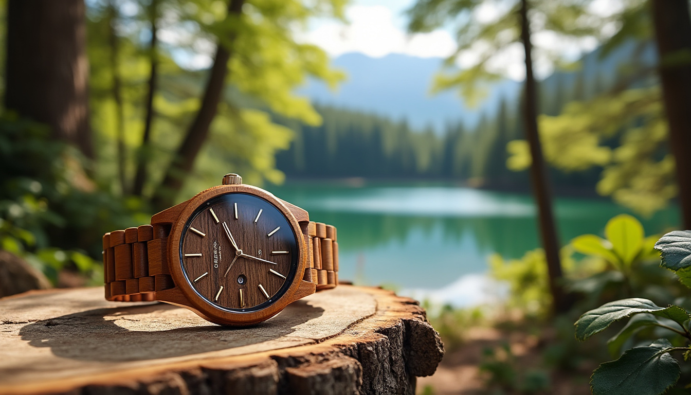 découvrez nos montres en bois fabriquées au québec : des accessoires uniques et écologiques qui mettent en valeur le savoir-faire local et racontent une histoire à chaque poignet.