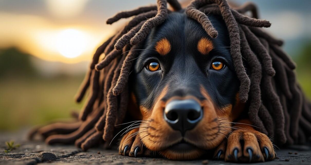 découvrez la tendance des chiens avec dreadlocks, un style audacieux qui réinvente les codes de la beauté canine et fait sensation chez les amateurs d'animaux.