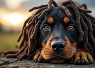 découvrez la tendance des chiens avec dreadlocks, un style audacieux qui réinvente les codes de la beauté canine et fait sensation chez les amateurs d'animaux.