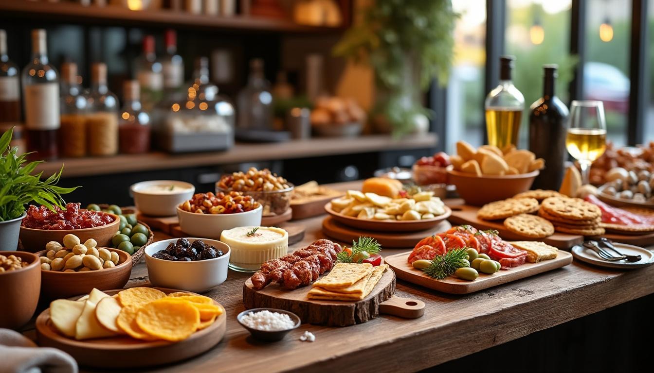 découvrez comment créer un bar à gourmandises salées avec nos conseils et astuces pratiques pour ravir vos invités et réussir votre événement.