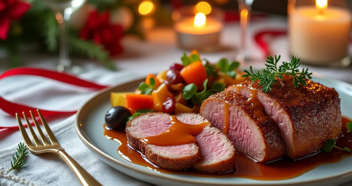 apprenez à préparer un magret de canard sauce foie gras savoureux, parfait pour sublimer vos dîners festifs avec une touche gourmande et raffinée.