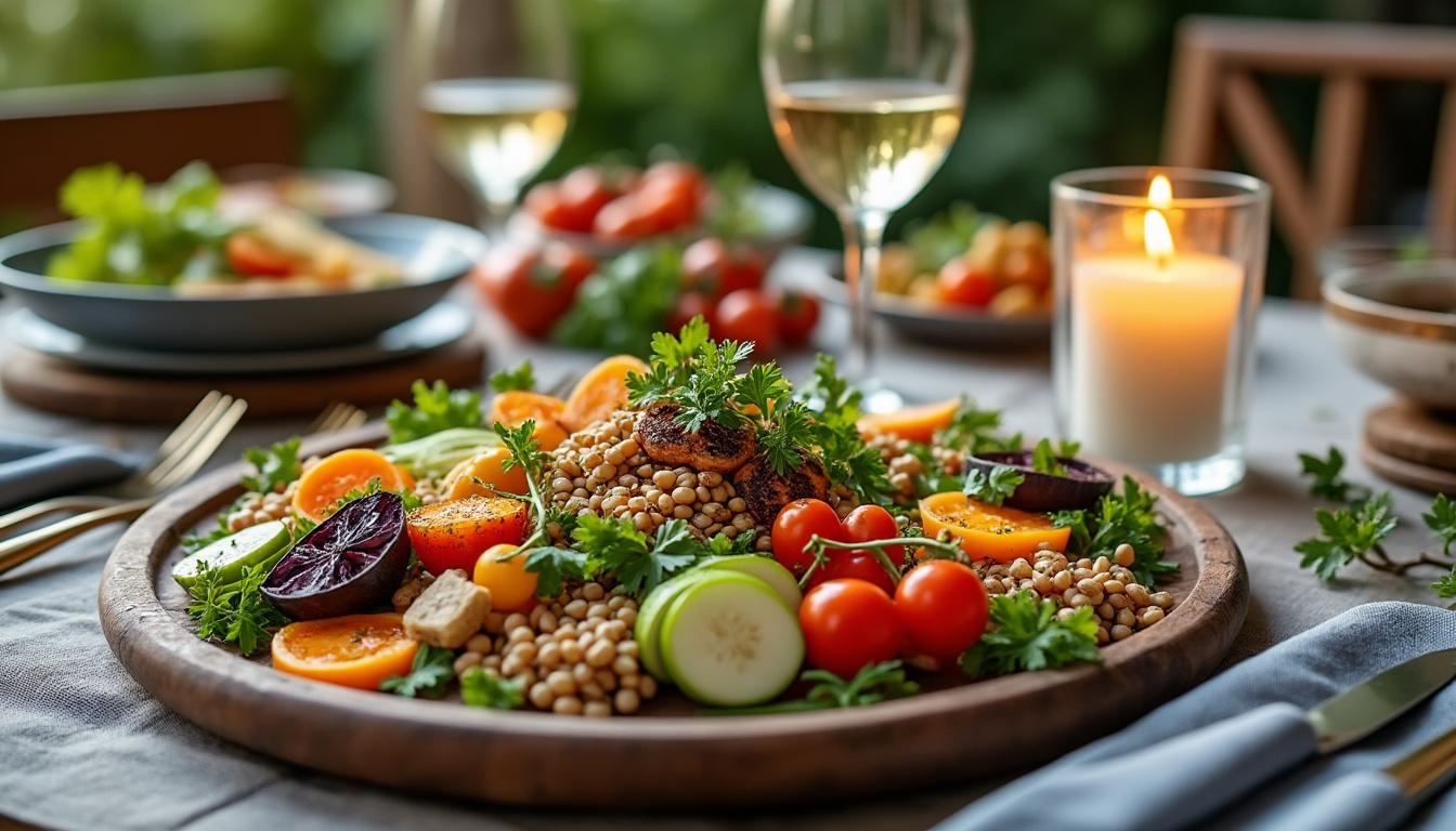 découvrez des suggestions de menu végétarien créatives et savoureuses pour épater vos invités à coup sûr lors de vos repas.