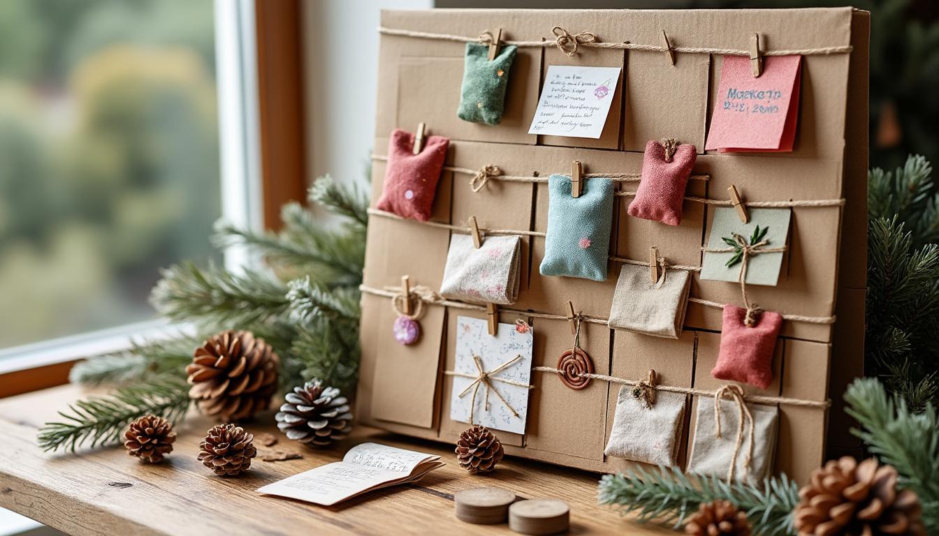 découvrez comment créer un calendrier de l'avent original et amusant grâce à notre guide complet, rempli d'idées créatives pour patienter joyeusement jusqu'à noël.