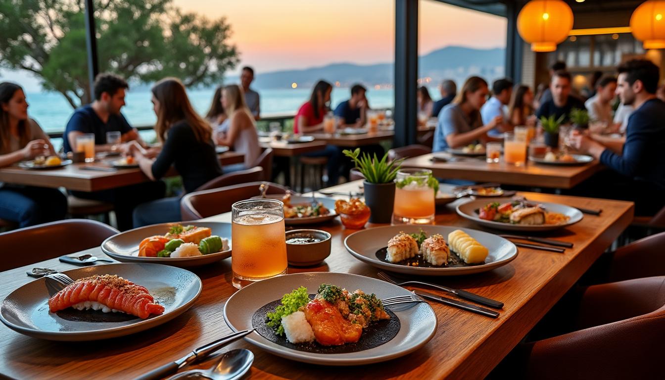 découvrez shôko barcelona à barcelone, un lieu unique alliant gastronomie raffinée et ambiance musicale vibrante pour une expérience inoubliable en espagne.