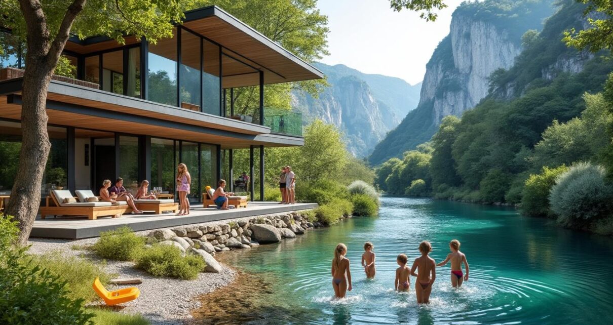 trouvez les meilleurs sites de locations de vacances adaptées aux familles pour profiter pleinement des magnifiques gorges du verdon.