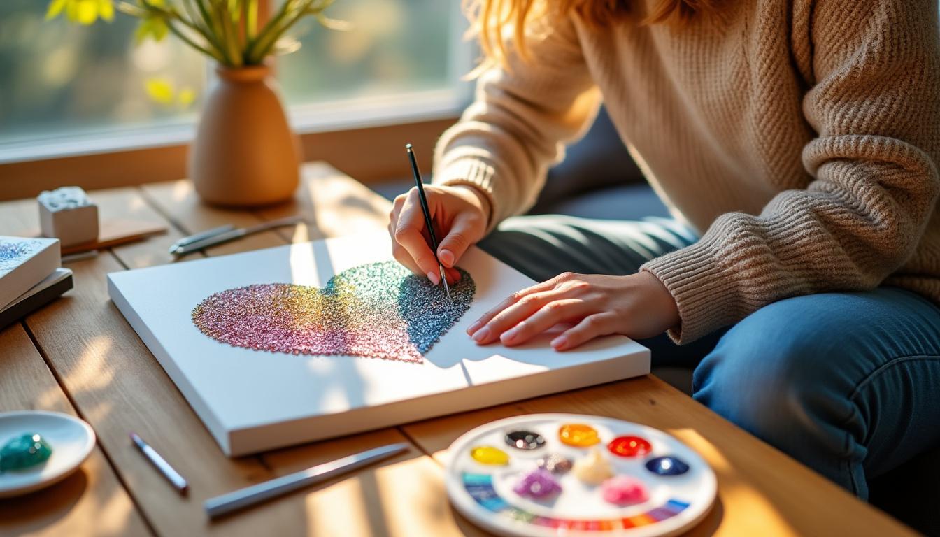 découvrez le diamond painting, une activité relaxante qui stimule votre créativité tout en vous offrant un moment de détente et de concentration.