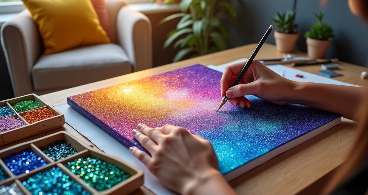 découvrez le diamond painting, une activité relaxante qui stimule votre créativité et vous offre un moment de détente unique. apprenez comment cette pratique artistique transforme votre imagination en œuvres brillantes.