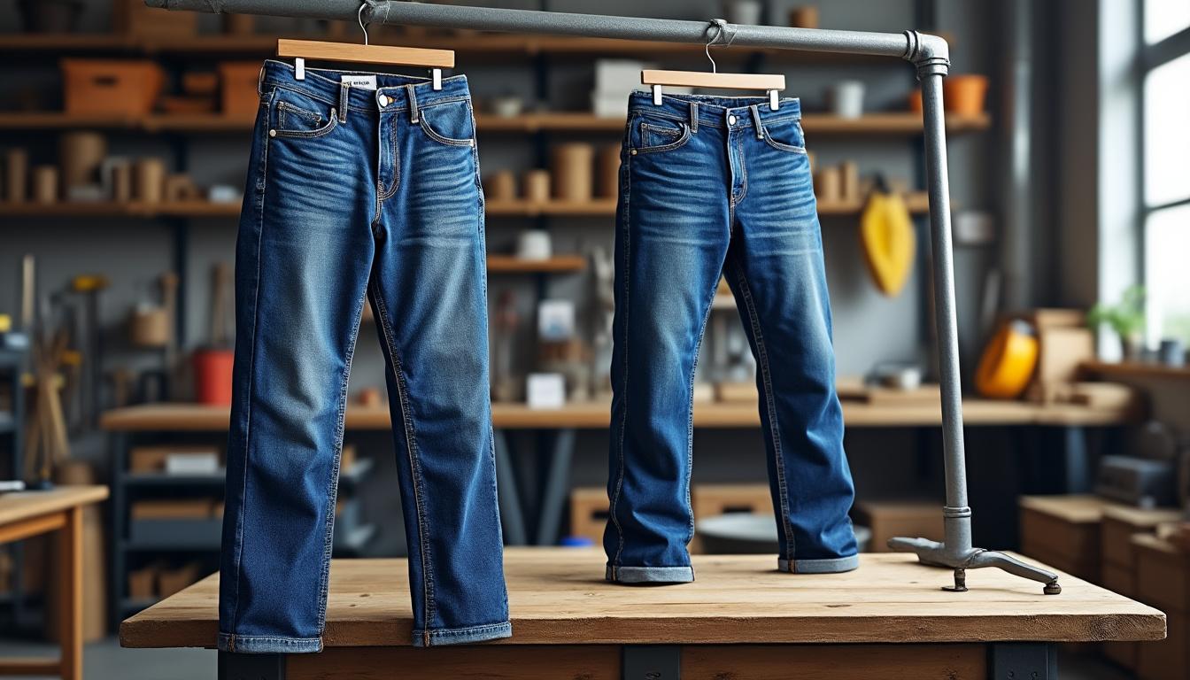 découvrez pourquoi il est essentiel de bien choisir la coupe et la matière de votre jean de travail pour homme, alliant confort, durabilité et style adapté à vos besoins professionnels.