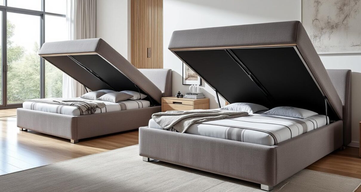 découvrez les meilleures marques de lits coffre alliant design élégant et praticité optimale pour un rangement malin et un confort incomparable.