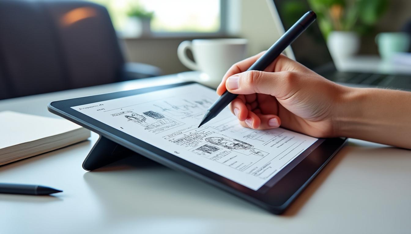 Les avantages d'une tablette tactile avec stylet pour la prise de notes