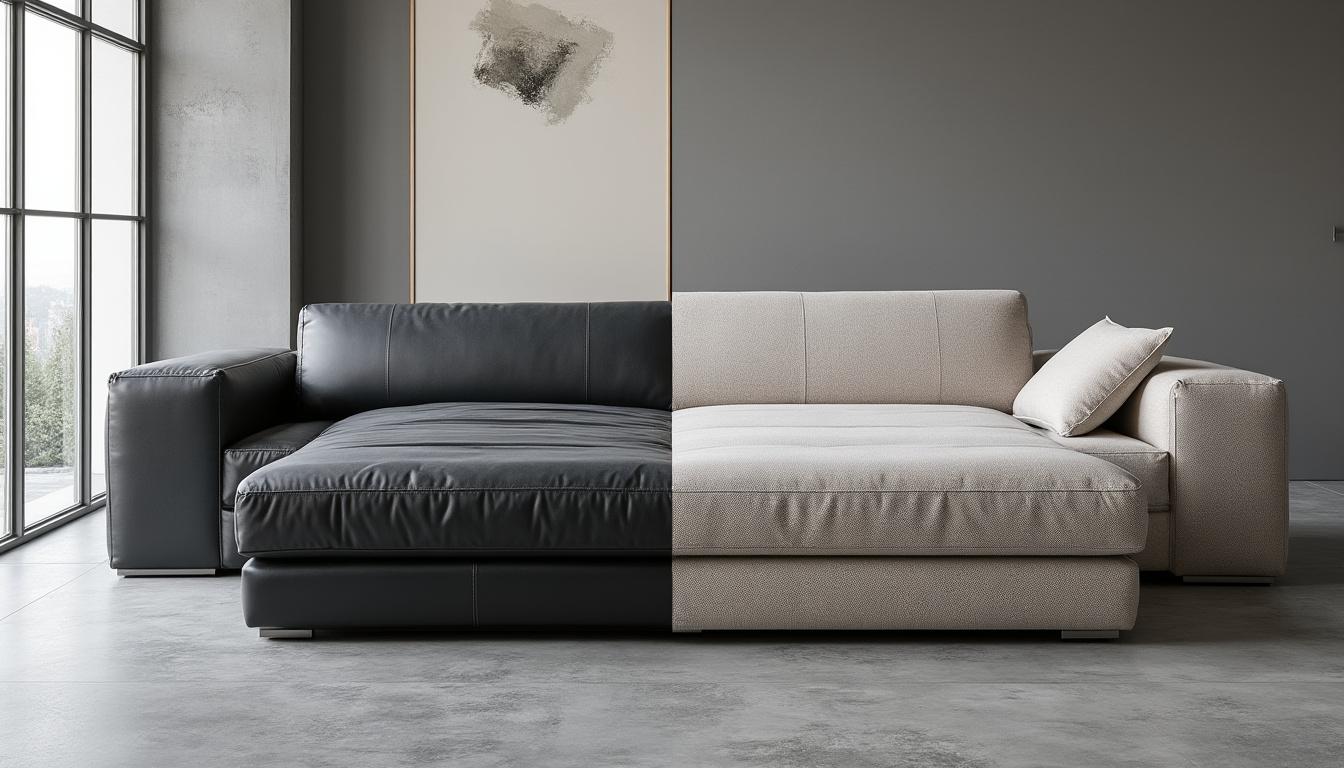 découvrez les principales différences entre les canapés convertibles en cuir et en textile pour choisir celui qui correspond le mieux à votre style, confort et budget.