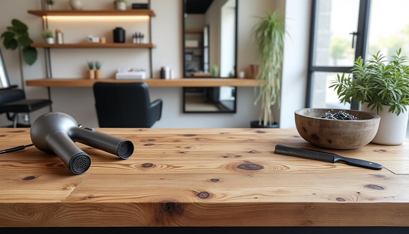 découvrez quels matériaux choisir pour une banque d'accueil durable et esthétique dans un salon de coiffure, alliant résistance, design et respect de l'environnement.