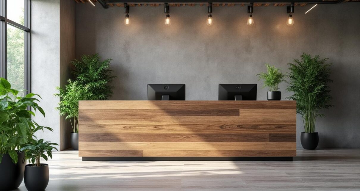 découvrez les matériaux essentiels pour choisir une banque d'accueil durable et esthétique, idéale pour votre salon de coiffure. alliez qualité, résistance et design pour un espace accueillant et éco-responsable.