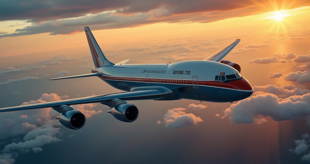découvrez comment le boeing 720 a révolutionné les vols transatlantiques en alliant performance et confort, marquant une époque emblématique de l'aviation commerciale.