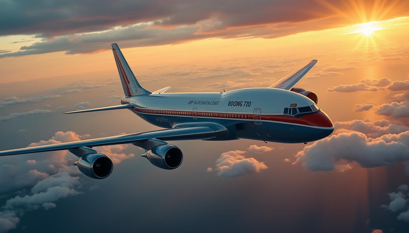 découvrez comment le boeing 720 a révolutionné les vols transatlantiques en alliant performance et confort, marquant une époque emblématique de l'aviation commerciale.