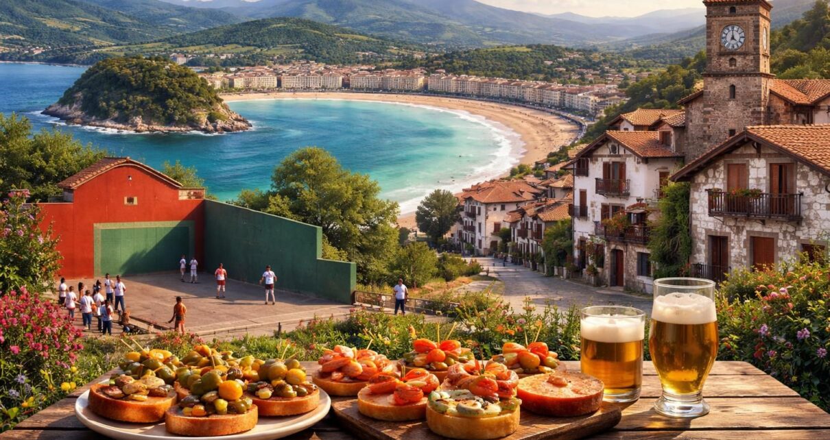 découvrez les incontournables du pays basque espagnol à travers une carte détaillée qui vous guide vers les lieux et expériences à ne pas manquer.