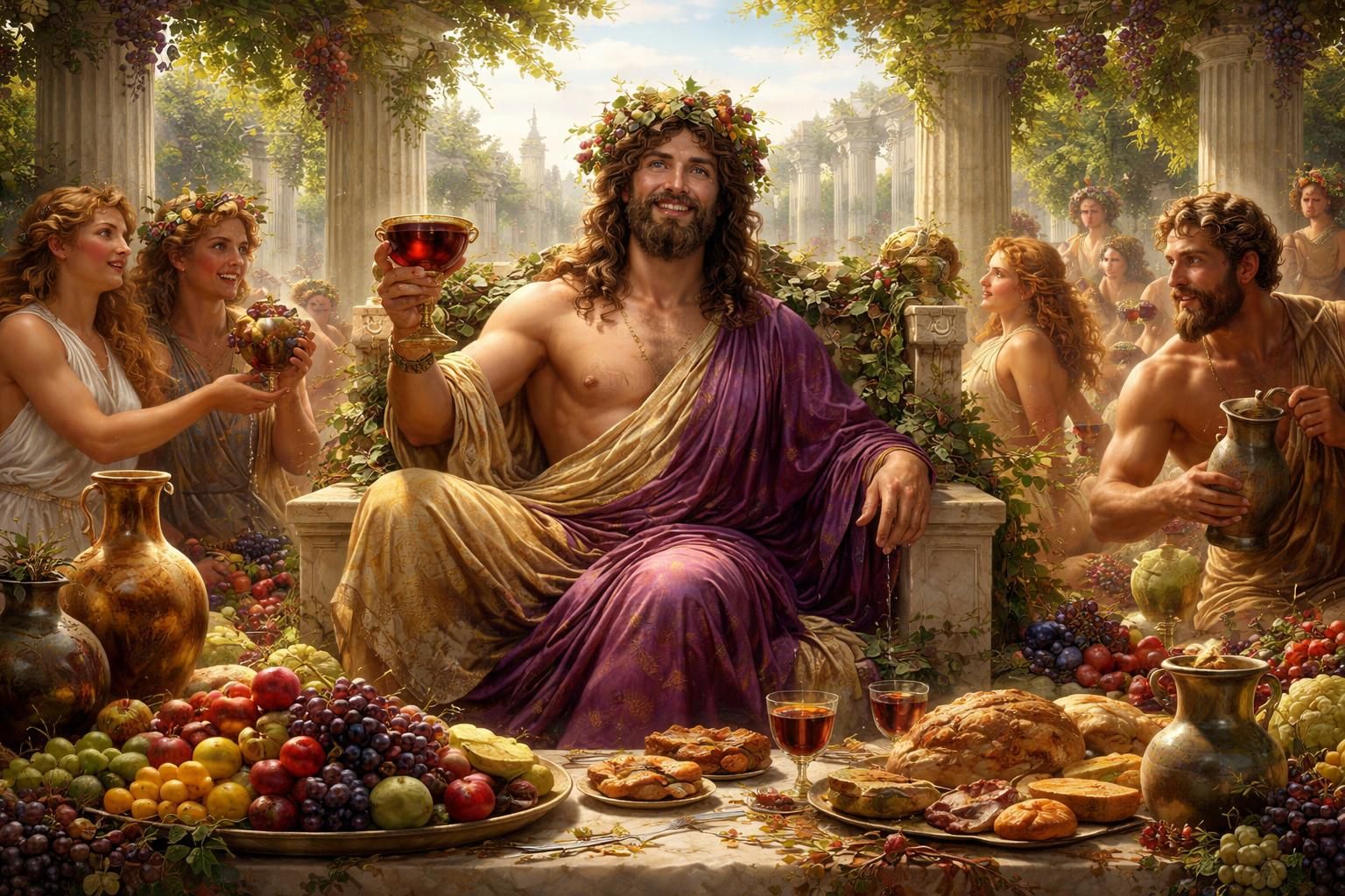 découvrez dionysos et le festin des dieux, un voyage fascinant au cœur des célébrations antiques mêlant mythologie, traditions et fêtes divines.