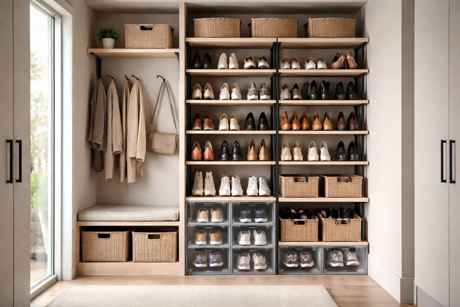 découvrez des idées de rangement pour chaussures afin d’optimiser votre espace de manière pratique et élégante. astuces simples et solutions pour organiser efficacement votre collection de chaussures.