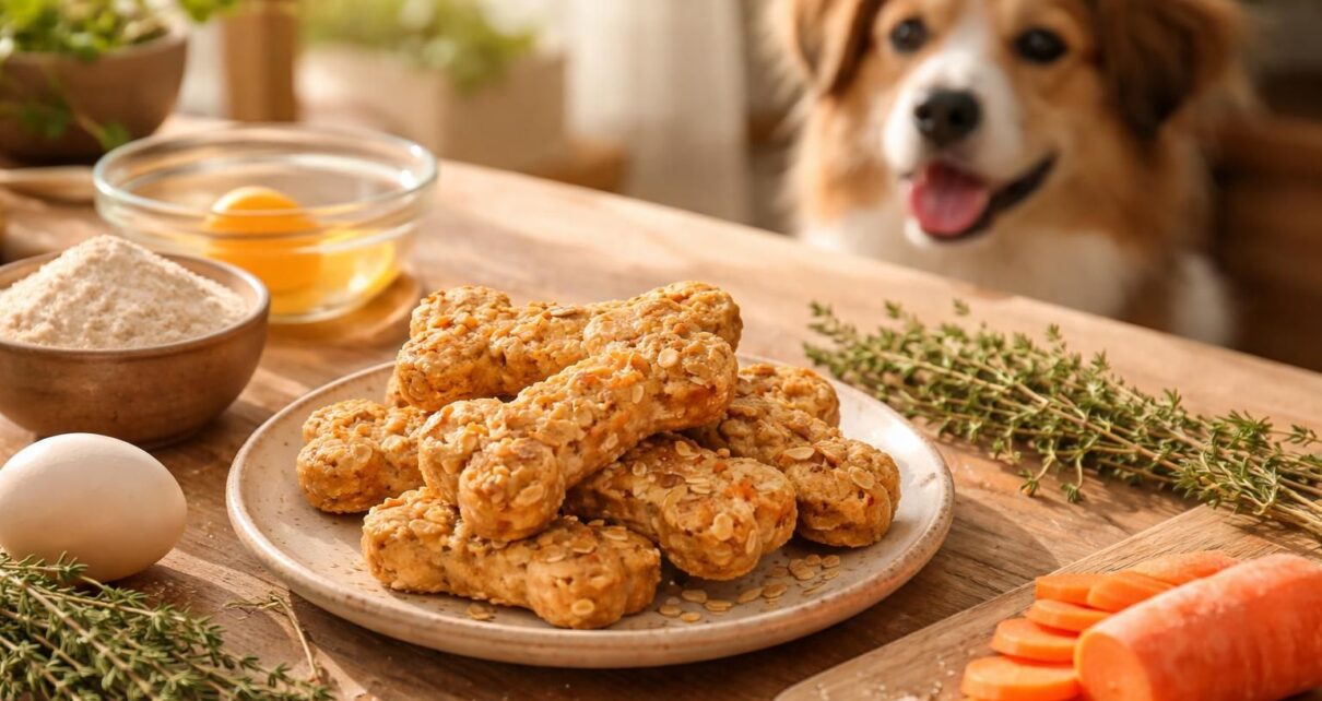 découvrez la meilleure recette de friandise maison pour chien, facile à préparer et idéale pour gâter votre fidèle compagnon avec des ingrédients sains et délicieux.
