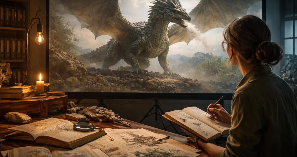 découvrez comment les légendes façonnent la représentation des dragons dans les documentaires, mêlant habilement réalité historique et éléments fictifs pour captiver le spectateur.