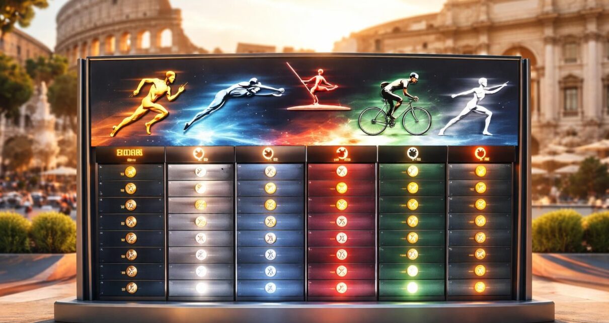 découvrez le tableau des médailles à rome et les sports à surveiller de près pour ne rien manquer des compétitions les plus passionnantes.