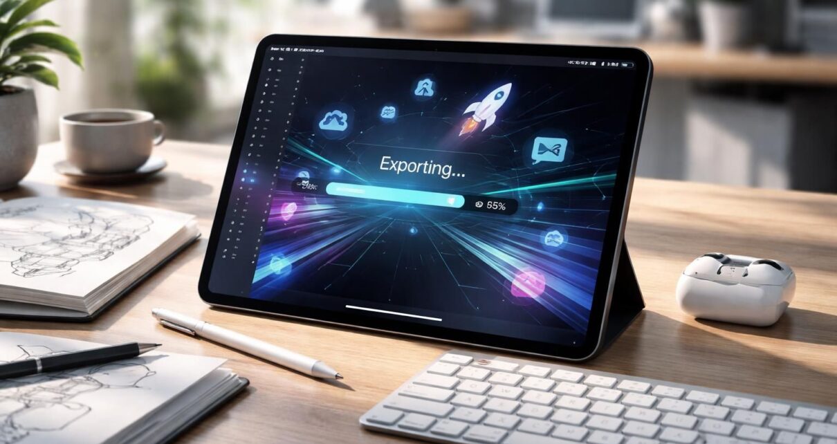 découvrez comment l’ipad pro m4 révolutionne l’export pour les créateurs, offrant rapidité et performance pour vos projets créatifs sur ipad.