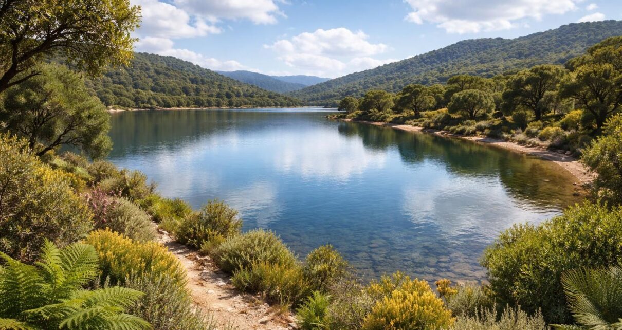 explorez la beauté naturelle du lac de codole en balagne, un site idéal pour des balades, des activités de plein air et des moments de détente au cœur de la corse.