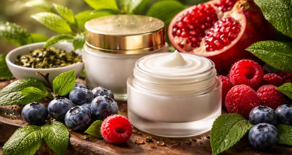 découvrez comment les polyphénols révèlent leurs secrets anti-âge et apportent jeunesse et éclat aux crèmes cosmétiques pour une peau radieuse.