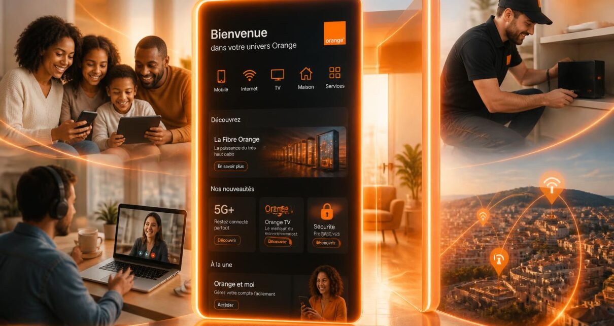 explorez le portail orange pour accéder aux dernières nouveautés, services et offres exclusives d'orange, conçus pour répondre à tous vos besoins de communication et divertissement.