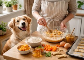 découvrez une recette facile et saine pour préparer une friandise maison pour votre chien, un délice naturel et fait maison qui ravira votre compagnon à quatre pattes.
