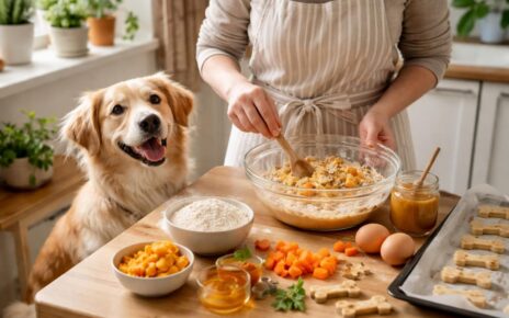 découvrez une recette facile et saine pour préparer une friandise maison pour votre chien, un délice naturel et fait maison qui ravira votre compagnon à quatre pattes.
