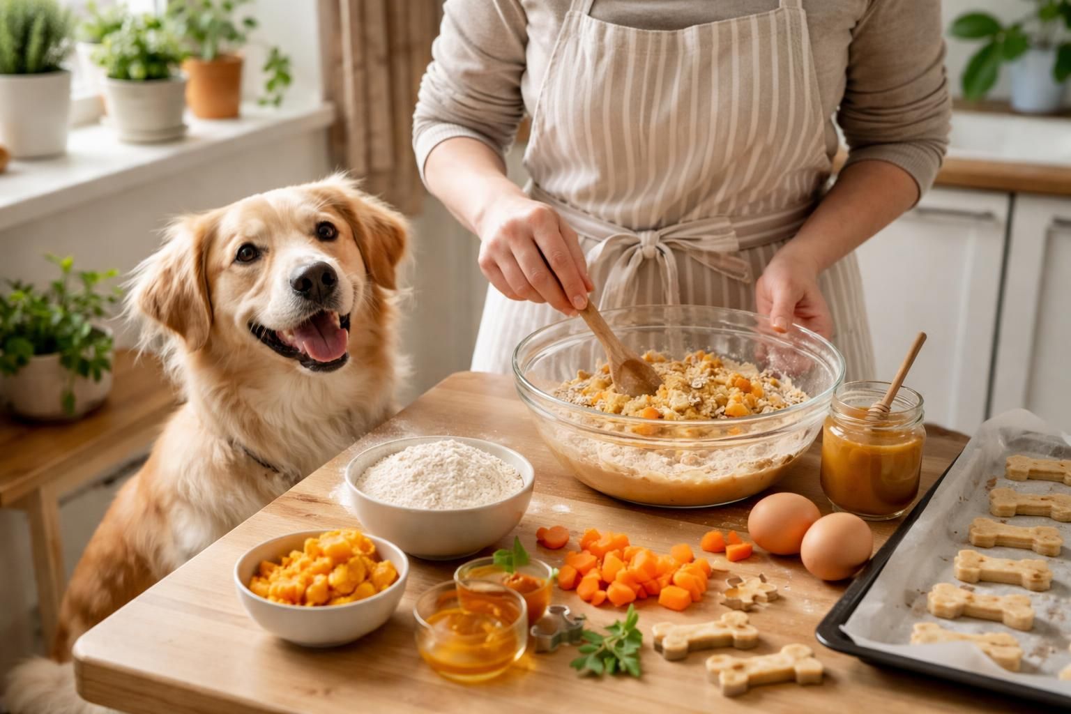 découvrez une recette facile et saine pour préparer une friandise maison pour votre chien, un délice naturel et fait maison qui ravira votre compagnon à quatre pattes.