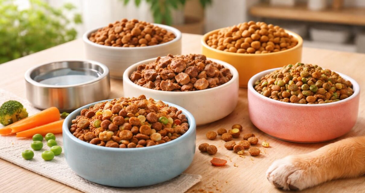 découvrez notre comparatif des meilleures croquettes pour chiot afin d'assurer une alimentation saine et équilibrée à votre compagnon dès ses premiers mois.