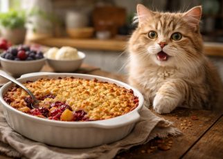 apprenez à préparer le délicieux crumble du chat qui tousse, une recette savoureuse et originale qui éveillera vos papilles et séduira toute la famille.