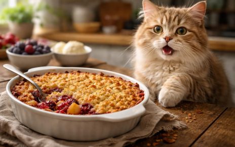 apprenez à préparer le délicieux crumble du chat qui tousse, une recette savoureuse et originale qui éveillera vos papilles et séduira toute la famille.