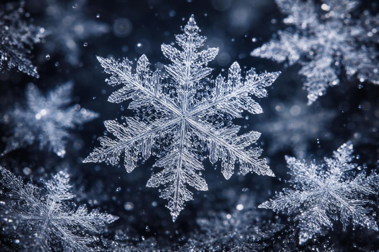 découvrez la beauté fascinante des flocons de neige au microscope et plongez dans un voyage visuel unique explorant l'art naturel de la formation des cristaux de glace.