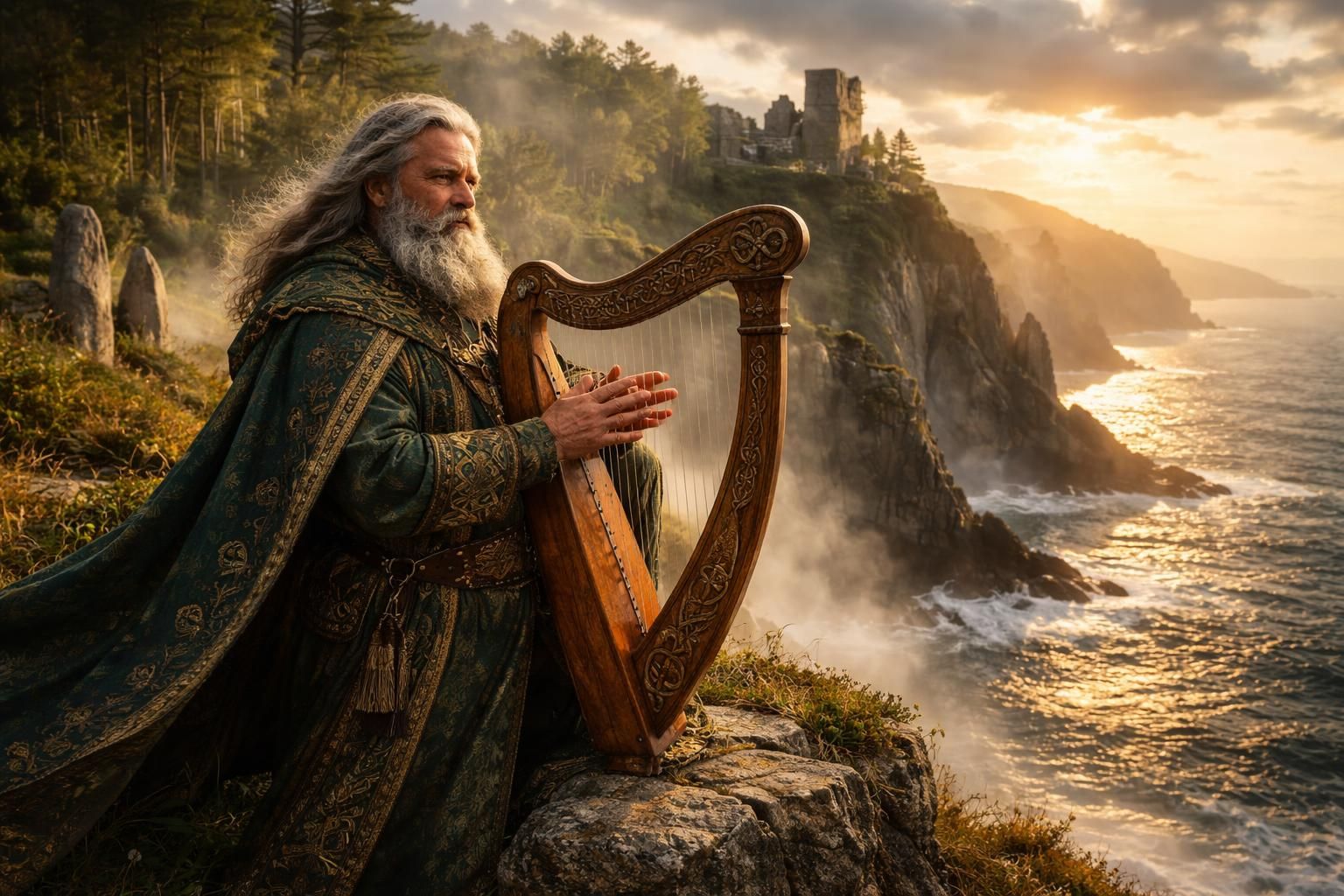 découvrez le barde breton glenmor et plongez dans un voyage captivant à travers les légendes fascinantes de bretagne, mêlant musique, histoire et traditions.