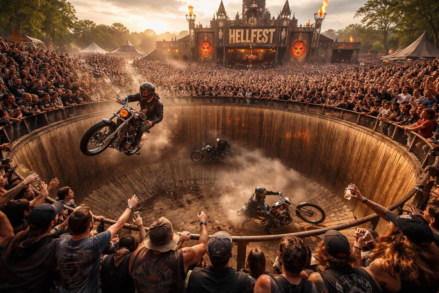 découvrez l'histoire captivante du wall of death au hellfest, son origine, son évolution à travers les années et son impact sur les fans de musique extrême.
