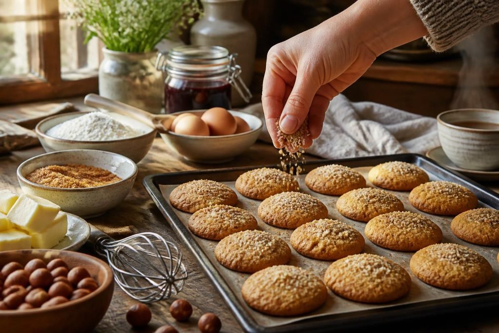 découvrez notre recette simple et gourmande pour préparer des biscuits à la noisette irrésistibles qui raviront vos amis à chaque bouchée.