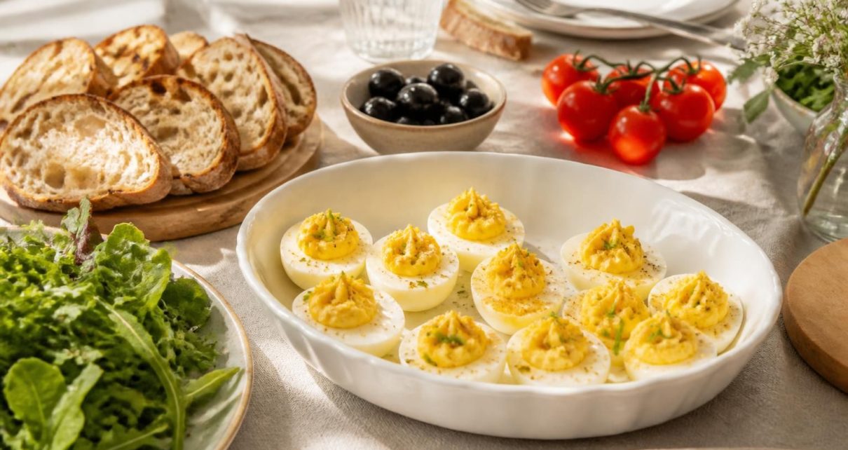 découvrez les meilleures idées d'accompagnements pour sublimer vos œufs mimosa lors de votre prochain repas et surprenez vos convives avec des saveurs délicieuses.