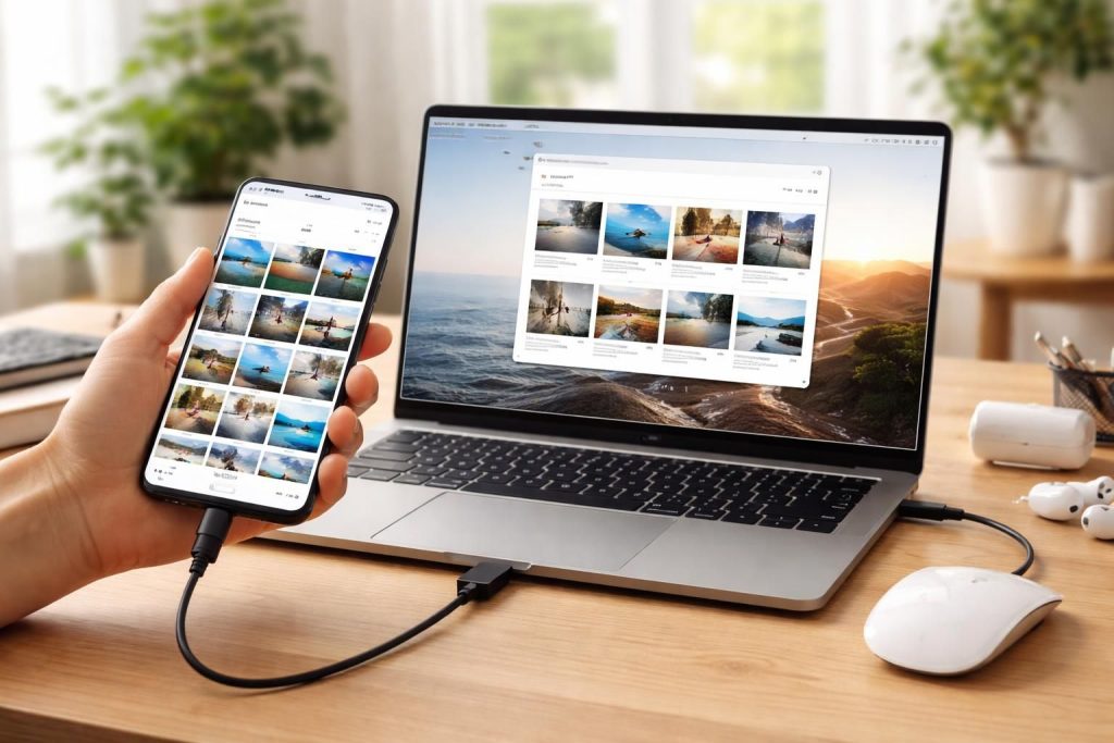 apprenez à transférer facilement vos photos de votre samsung vers votre ordinateur et évitez les erreurs courantes grâce à notre guide pratique.