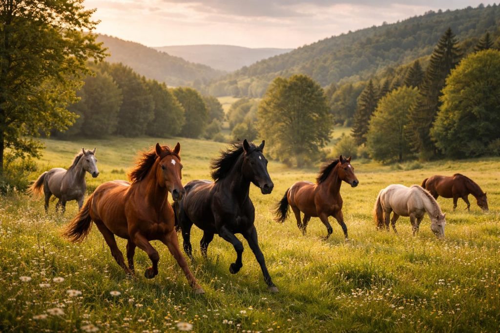 découvrez l'histoire fascinante des chevaux sauvages en france et partez à la rencontre de ces magnifiques animaux dans leur environnement naturel.