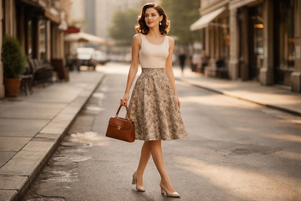 découvrez quelles chaussures choisir pour sublimer une jupe trapèze et adopter un look rétro-chic parfait, alliant élégance et style vintage.